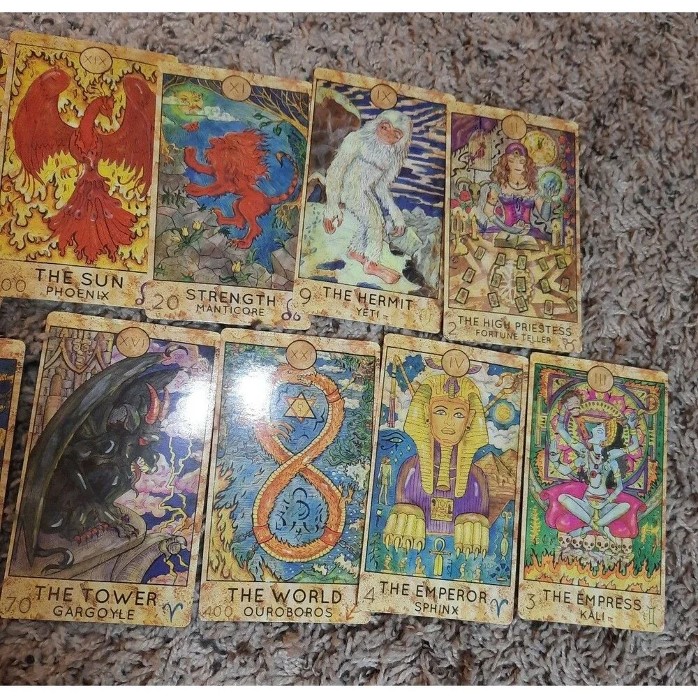 Spirit Halloween Tarot Card Deck